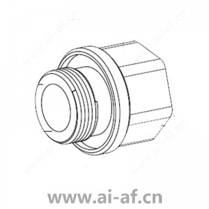 博世 Bosch MIC-M25XNPT34 不锈钢导管适配器（外螺纹 M25 至内螺纹 3/4 英寸 NPT）F.01U.301.975