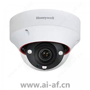 霍尼韦尔 Honeywell H4D8GR1 12MP 网络超高清 4K 坚固型半球摄像机 TDN DWDR 4.1–12.8mm MFZ 镜头 3 个红外 LED PoE+