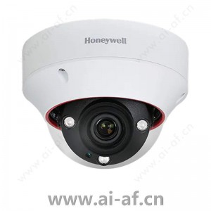 霍尼韦尔 Honeywell H4L2GR1V 网络 TDN 智能超 WDR 红外室外半球摄像机 2MP 140dB 2.7-12 毫米 MFZ 4 红外 LED