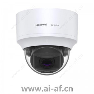 霍尼韦尔 Honeywell HC60W35R4 5MP 网络 TDN WDR 红外室内半球摄像机 WDR>120 dB 7-22mm MFZ 4 个红外 LED PoE IP52 内置麦克风 白色