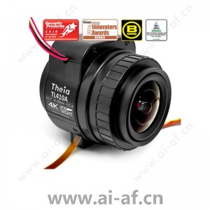 美国 Theia TL410A R5 CS 4-10mm 4k 12 MP 日/夜 DC 自动光圈 1/1.7 英寸 格式 电动变焦对焦 PI 电机挡块 CS 接口 镜头