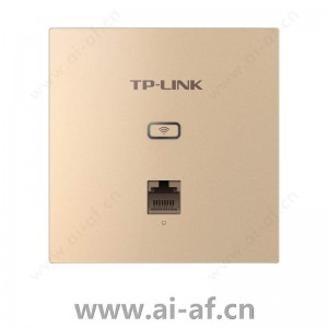 TP-LINK TL-AP1202GI-PoE薄款香槟金 AC1200双频千兆无线面板式AP