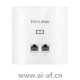 TP-LINK TL-AP300I-PoE薄款(方) 2.4GHz 300M单频无线面板式AP