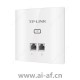 TP-LINK TL-AP300I-PoE薄款(方) 2.4GHz 300M单频无线面板式AP