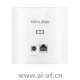 TP-LINK TL-AP450I-DC薄款(方) 2.4GHz 450M单频无线面板式AP