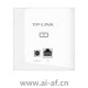 TP-LINK TL-AP450I-DC薄款(方) 2.4GHz 450M单频无线面板式AP