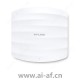 TP-LINK TL-AP453C-PoE 2.4GHz 450M单频无线吸顶式AP