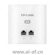 TP-LINK TL-AP456I-PoE薄款(方) 2.4GHz 450M单频无线面板式AP