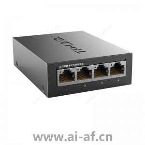 TP-LINK TL-FC114B 光纤收发器百兆单模单纤1SC 4FE 20KM