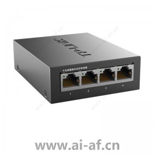 TP-LINK TL-FC314B-20 光纤收发器全千兆单模单纤1SC 4GE 20KM