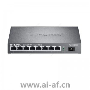 TP-LINK TL-FC318B-3 光纤收发器全千兆单模单纤1SC 8GE 3KM