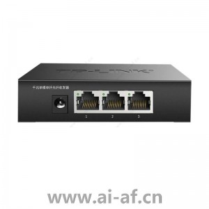 TP-LINK TL-FC323AB-20 光纤收发器千兆单模单纤2SC 3GE 20KM