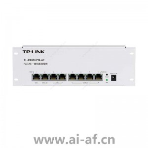 TP-LINK TL-R488GPM-AC PoE·AC千兆路由模块 8口 带机30 管20AP