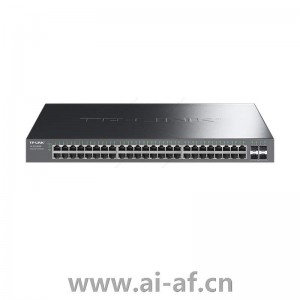 TP-LINK TL-SG1452P 52口全千兆非网管PoE交换机 4SFP 48PoE 396W