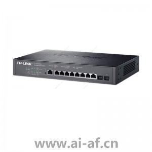 TP-LINK TL-SG3210PE 10口全千兆网管PoE交换机 2SFP 8PoE 116W