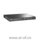 TP-LINK TL-SG5428PE 28口千兆三层网管PoE交换机4SFP 24PoE 370W