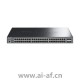 TP-LINK TL-SG5452P 52口千兆三层网管PoE交换机 4SFP 48PoE 396W