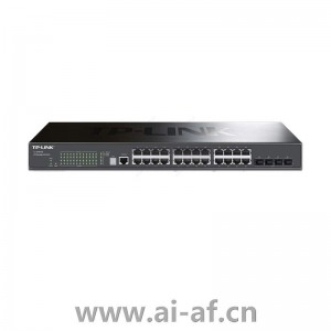 TP-LINK TL-SH6428 万兆上联堆叠式三层网管交换机 24GE 4SFP+