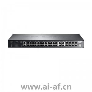 TP-LINK TL-SH8434 万兆堆叠网管交换机28GE 4SFP复用4SFP+2QSFP+