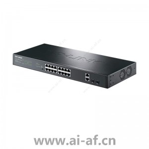 TP-LINK TL-SL1218PE-Combo 非网管PoE交换机2GE 2SFP 16PoE 235W