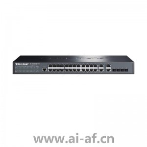 TP-LINK TL-SL3428-Combo 千兆上联网管交换机 24FE 4GE 4SFP复用