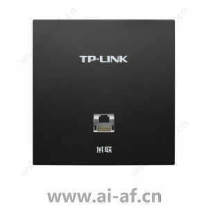 TP-LINK 普联 YLAP350G 碳素黑 域联 | AX3000双频千兆Wi-Fi 6无线面板式AP