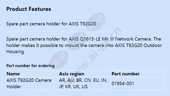 axis-t92g20-camera-holder_f_en.webp