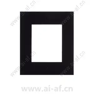 AXIS 2N IP VERSO flush frame 1 module black