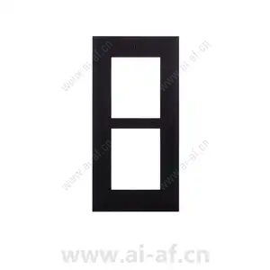 AXIS 2N IP VERSO flush frame 2 modules black