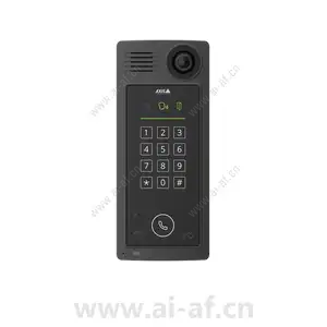 AXIS A8207-VE Network Video Door Station 6MP Vandal Resistant Outdoor Ready 01436-001