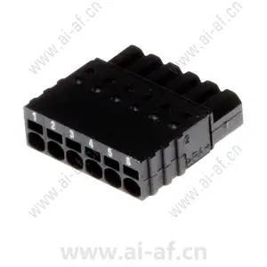 安讯士 AXIS Connector A 6-pin 2.5 Straight 5505-271