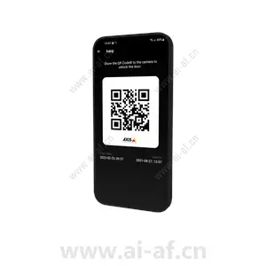 AXIS Mobile Credential E-license for QR code based application ensures secure access control