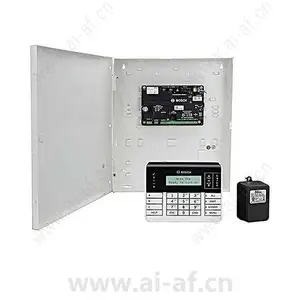 Bosch B5512K-C-920 48 Points Control Panel Kit with Medium Enclosure Transformer and Keypad None