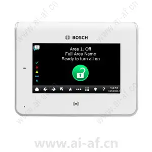 Bosch B942W B942 Touch Screen Keypad Touch screen KP prox/input/output white F.01U.323.789