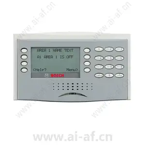 Bosch D1260B D1260 Series LCD Keypads LCD text keypad soft keys white/grey SDI F.01U.382.220