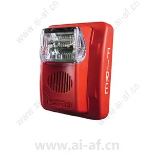 Bosch GEC3-24WR GE3-24 24 V Strobes and Horn Strobes Wall horn/strobe 15-110cd 24V red 4.998.140.288