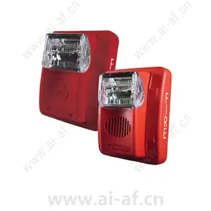 Bosch GES3-12WR GE3-12WR 12 V Strobe and Horn Strobe Wall strobe 15-75cd 12V red 4.998.140.282