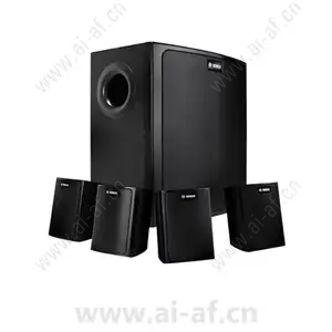 博世 Bosch LB6-100S-D LB6-100S 紧凑型音响扬声器系统壁挂式扬声器系统黑色商用 F.01U.309.980