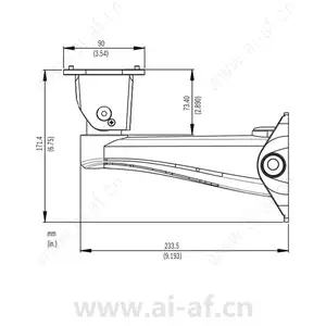 博世 Bosch MBE-28B 黑色支架臂安装 F.01U.247.987