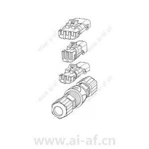 Bosch MIC-9K-IP67-5PK MIC9000 IP67 CONNECTOR KIT 5 PK (ONLY REQUIRED IF NOT USING A MIC-DCA OR MIC-WMB MOUNT) F.01U.336.015