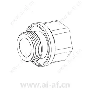 博世 Bosch MIC-M25XNPT34 不锈钢导管适配器（外螺纹 M25 至内螺纹 3/4 英寸 NPT）F.01U.301.975