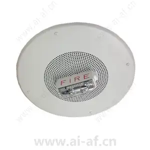 Bosch S8-24MCCH-FW Ceiling speaker/strobe 25/70V 115/177cd F.01U.001.639