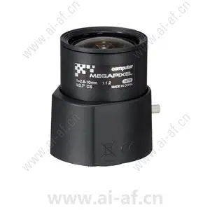 康标达 Computar AG4Z2812FCS-MPIR 300万像素 1/2.7英寸 2.8-10mm F1.2 变焦镜头 HD 系列 DC自动光圈红外校正(CS 接口)