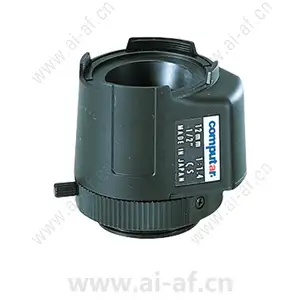 康标达 Computar HG1214FCS-L 1/2英寸 12mm F1.4 DC自动光圈 带4针迷你连接器长电缆(CS接口)