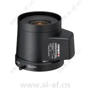 康标达 Computar MG0918FC-MP 500万像素 2/3英寸 9mm F1.8 DC自动光圈 C接口镜头