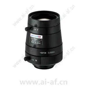 康标达 Computar T5Z8513CS-IR 1/3英寸 8.5-40mm F1.3 变焦手动光圈(CS接口)日/夜红外