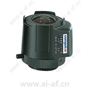 康标达 Computar TG2616FCS 1/3英寸 2.6mm F1.6 DC自动光圈 带4针迷你连接器短线(CS接口)