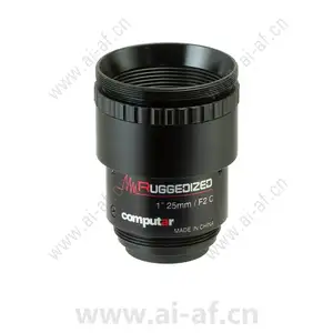 康标达 Computar V2540-MPZ-R 2000万像素 1英寸 25mm F4.0 加固机器视觉镜头(C接口)