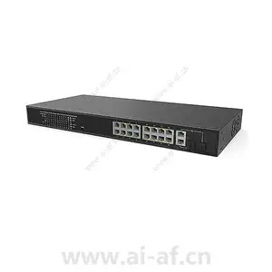 Samsung Hanwha EN-SW18M-001 SKY 16-Port Managed PoE+ Network Switch