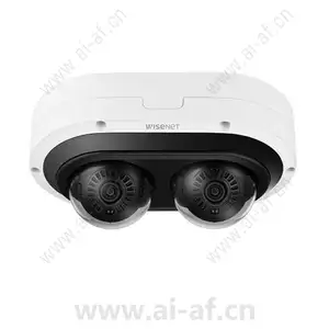 Samsung Hanwha PNM-12082RVD/KEX P Series 2x 6MP Outdoor Night Vision Multi-sensor Dome IP Security Camera